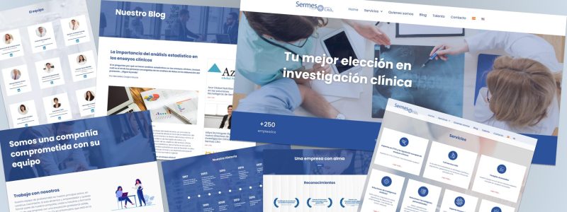 Nueva web de Sermes CRO